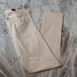 AG Pink Stilt Cigarette Leg Skinny Jeans Sz 30